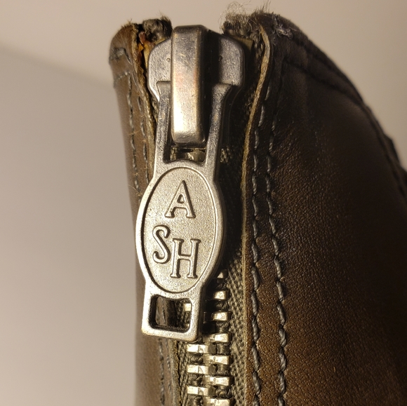 ASH Gossip Leather Ankle Strap Stiletto Heels - Picture 7 of 8